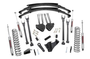 Ford F-250 Super Duty Suspension Lift Kit - Rough Country - 6 Inch Lift Kit | Diesel | 4 Link | RR Spring - '05-'07 Ford F-250 Super Duty Suspension Lift Kit - Rough Country - 6 Inch Lift Kit | Diesel | 4 Link | RR Spring - '05-'07